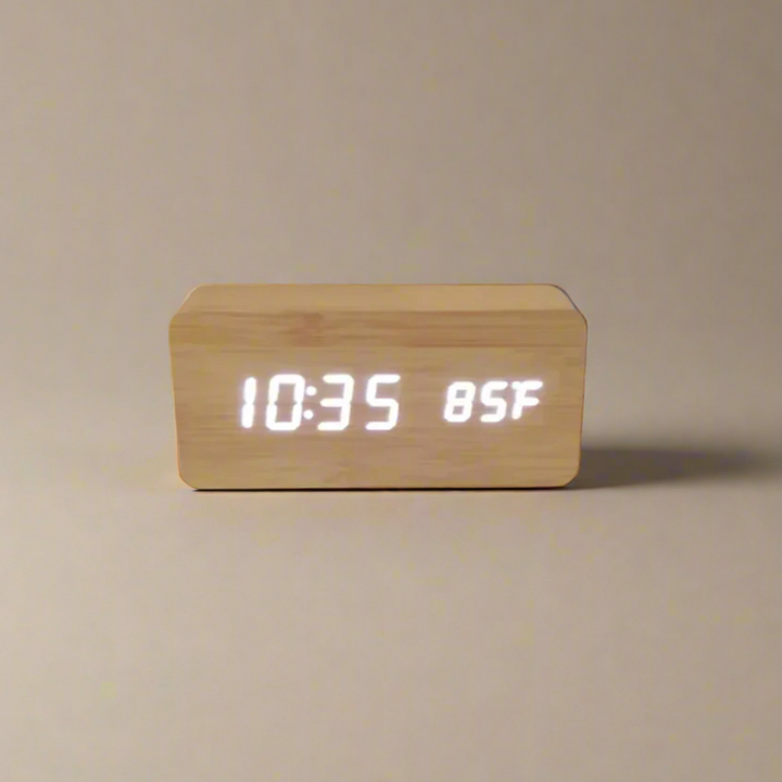 Sleek Digital Alarm Clock