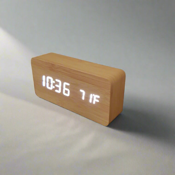 Sleek Digital Alarm Clock