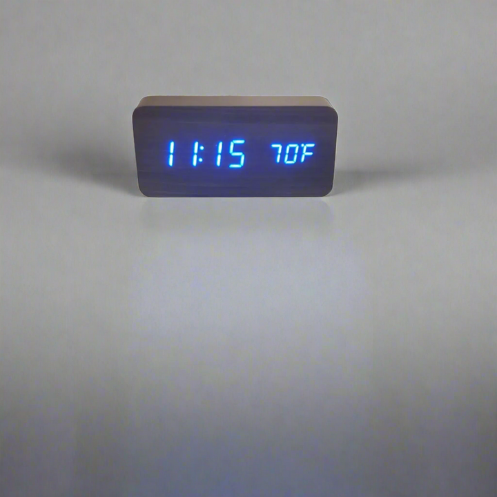 Sleek Digital Alarm Clock