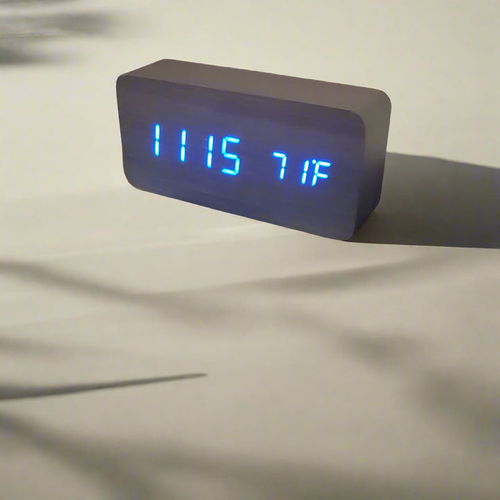 Sleek Digital Alarm Clock
