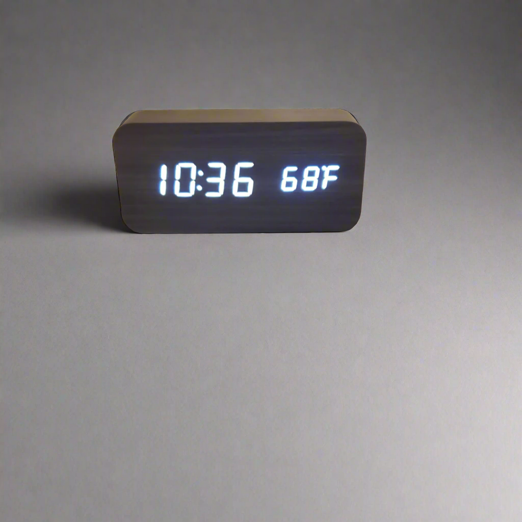 Sleek Digital Alarm Clock