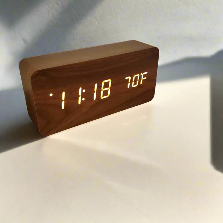 Sleek Digital Alarm Clock