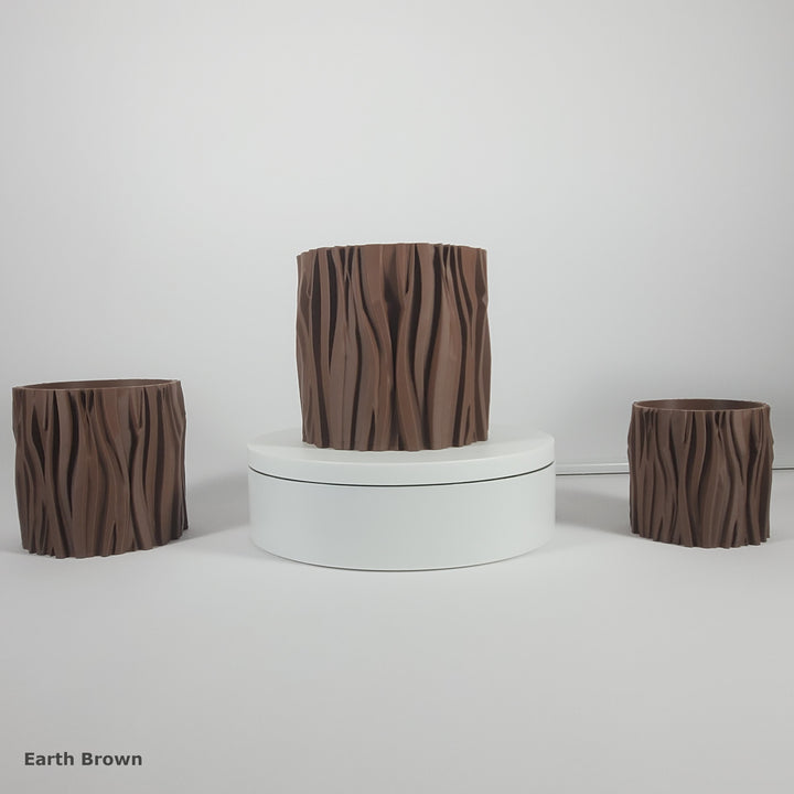 Bark Grove Planter – Nature-Inspired Texture in a Modern Form