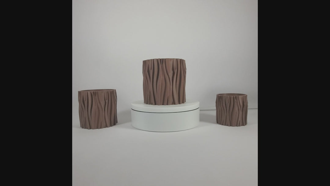 Bark Grove Planter – Nature-Inspired Texture in a Modern Form